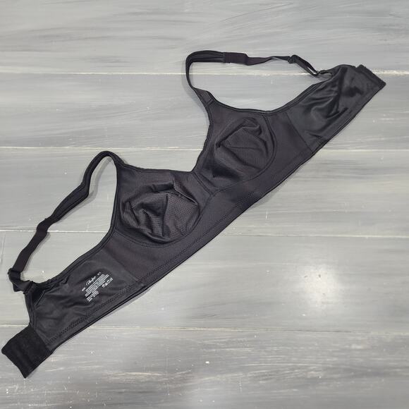 Playtex 4699 18 Hour Bounce Control Convertible Wireless Bra‎ Black 36C - Picture 5 of 13